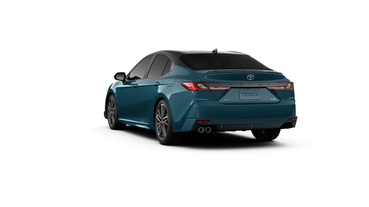 New 2026 Ocean Gem with Midnight Black Metallic roof Toyota XSE image 26
