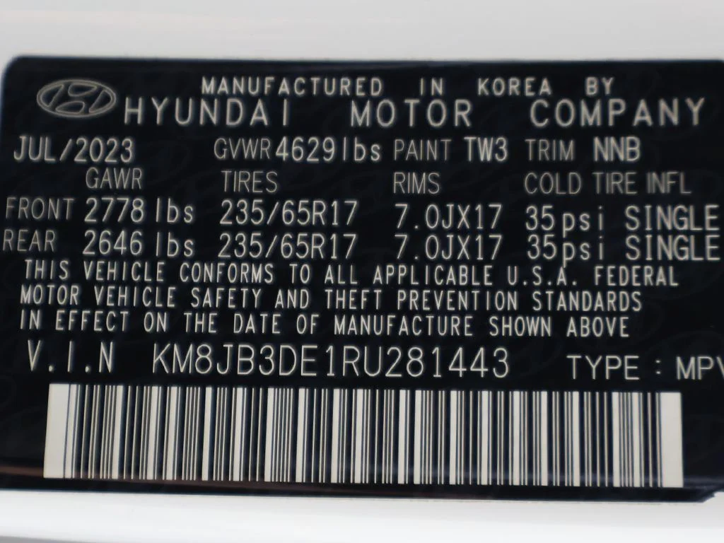 Used 2024 White Pearl Hyundai SEL image 53