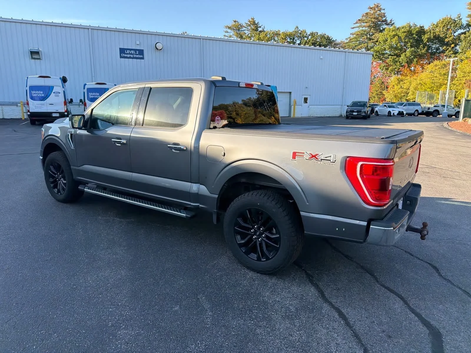 Used 2021 Carbonized Gray Ford XLT image 9