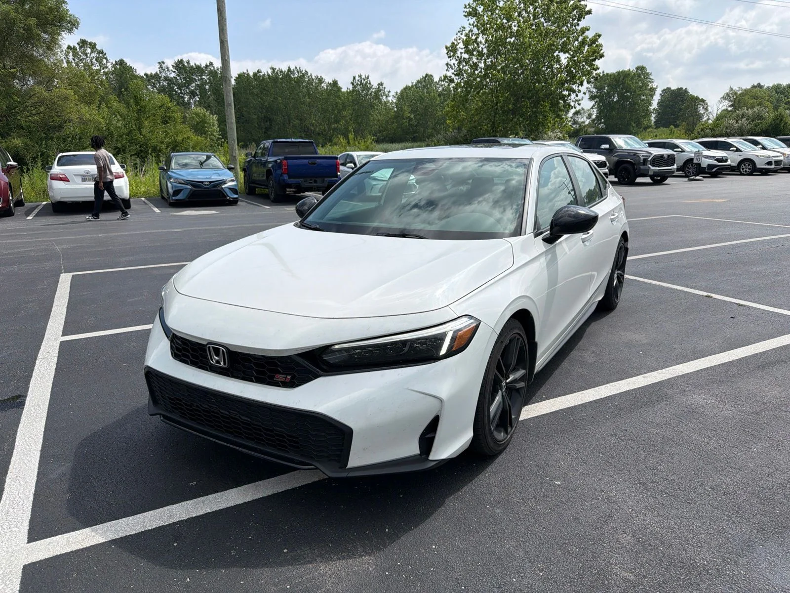 Used 2026 Platinum White Pearl Honda  image 2