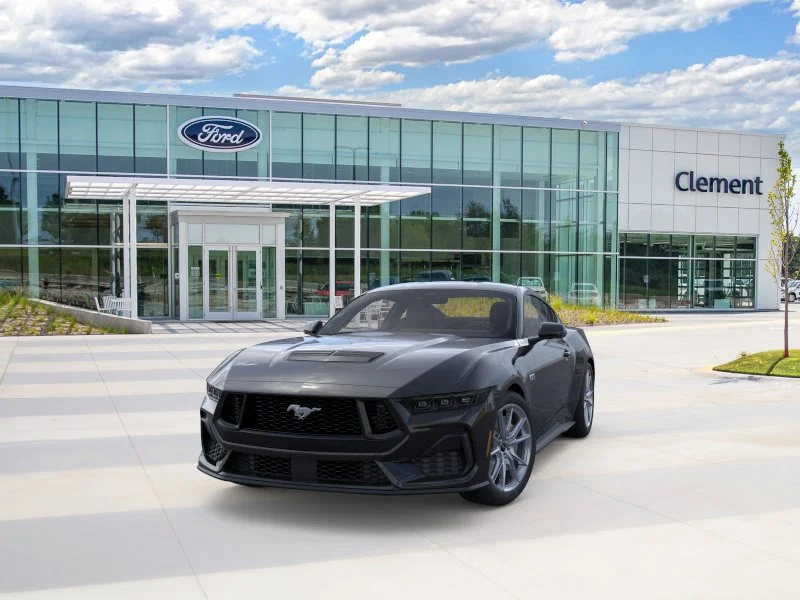 New 2026 Shadow Black Ford GT Premium Fastback image 2