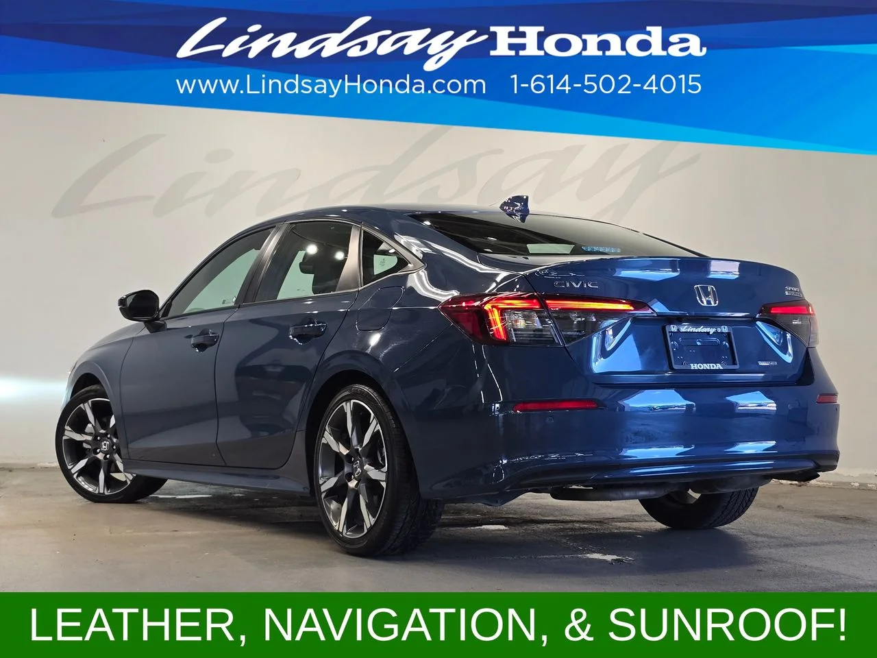 Used 2025 Blue Lagoon Pearl Honda Sport Touring image 4
