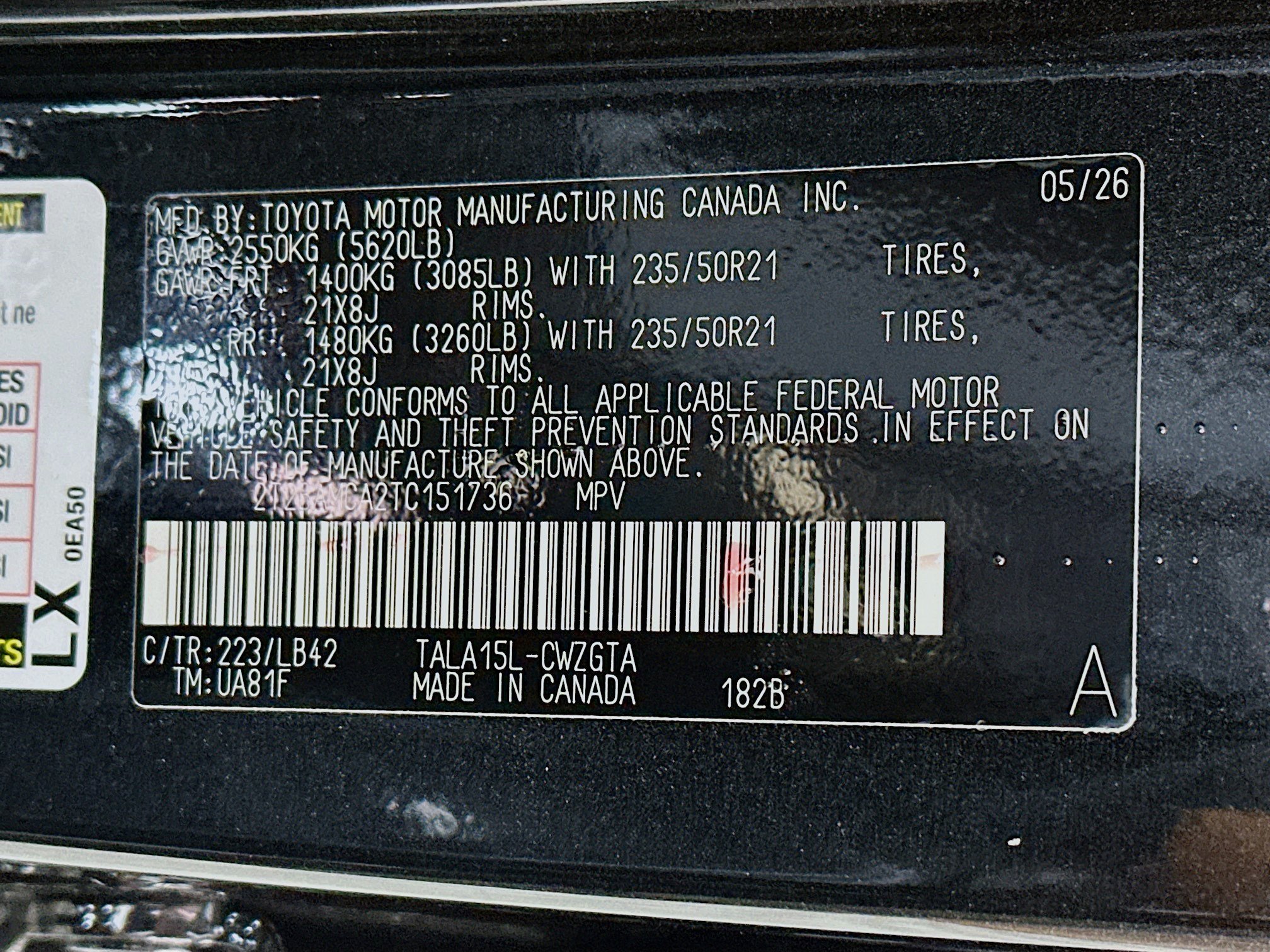 New 2026 Caviar Lexus  350 PREMIUM+ AWD image 30