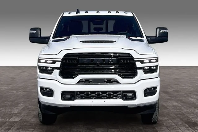 New 2026 Bright White Clear-Coat Exterior Paint RAM Laramie image 14