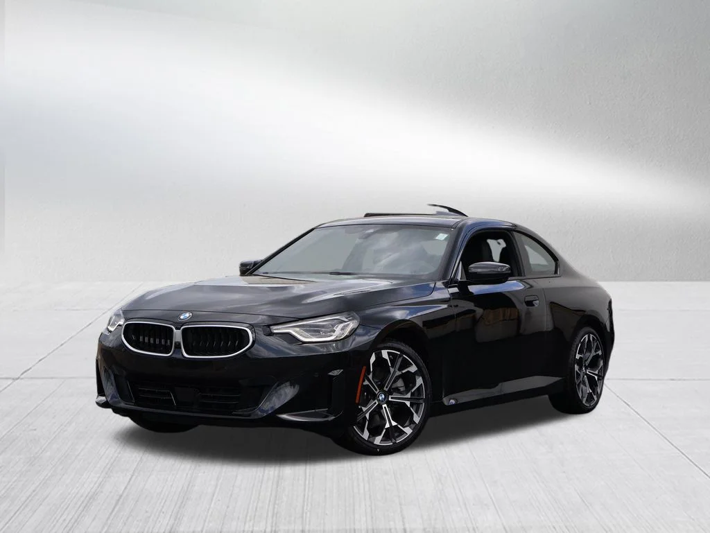 New 2026 Black BMW 230i xDrive image 1