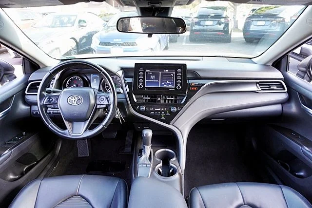 Used 2022 Black Toyota SE image 16
