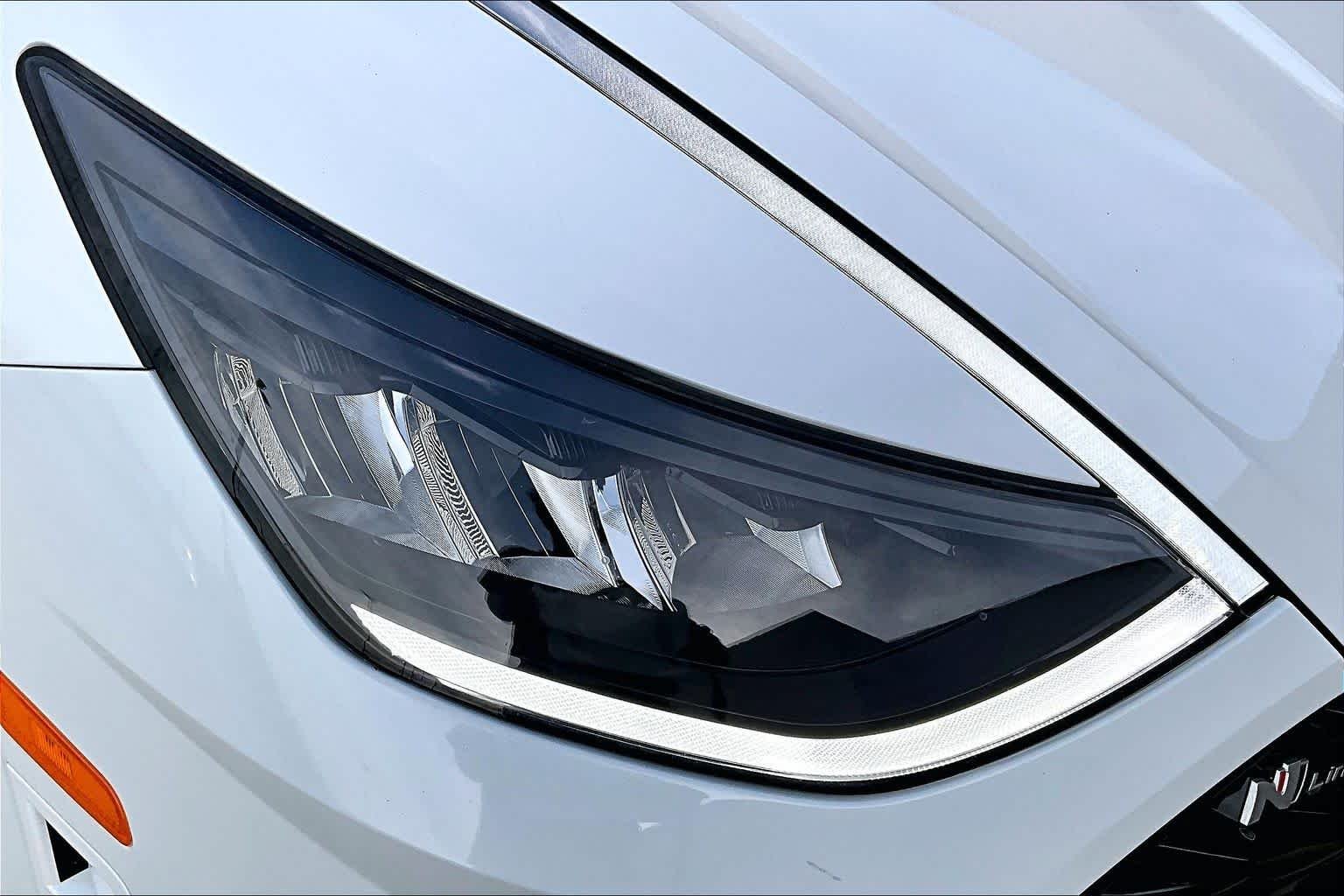 Used 2022 Quartz White Hyundai N Line Night Edition image 27