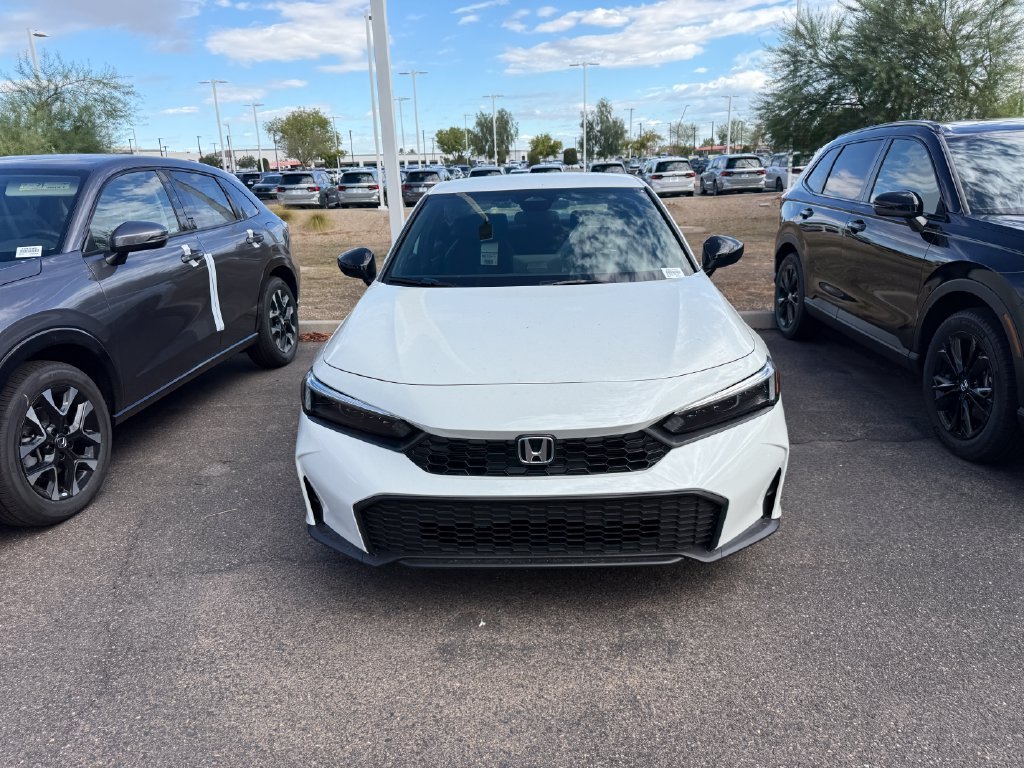 New 2026 Platinum White Pearl Honda Sport image 2