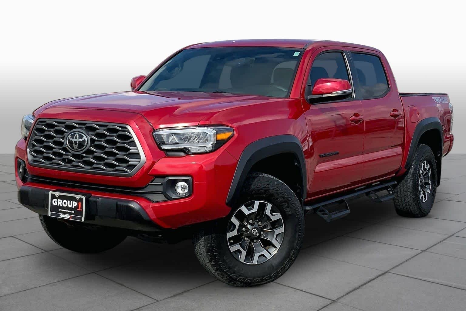 Used 2023 Barcelona Red Metallic Toyota TRD Off Road image 2