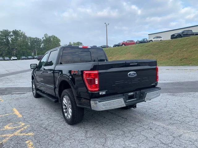 Used 2021 Agate Black Metallic Ford XLT image 6