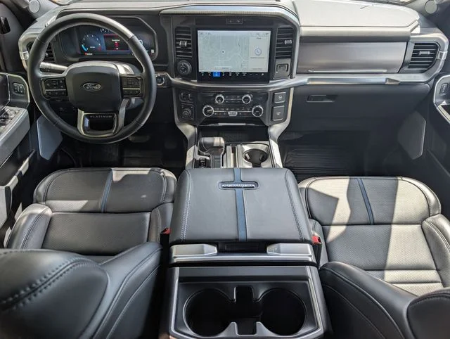Used 2025 Gray Metallic Ford Platinum image 12