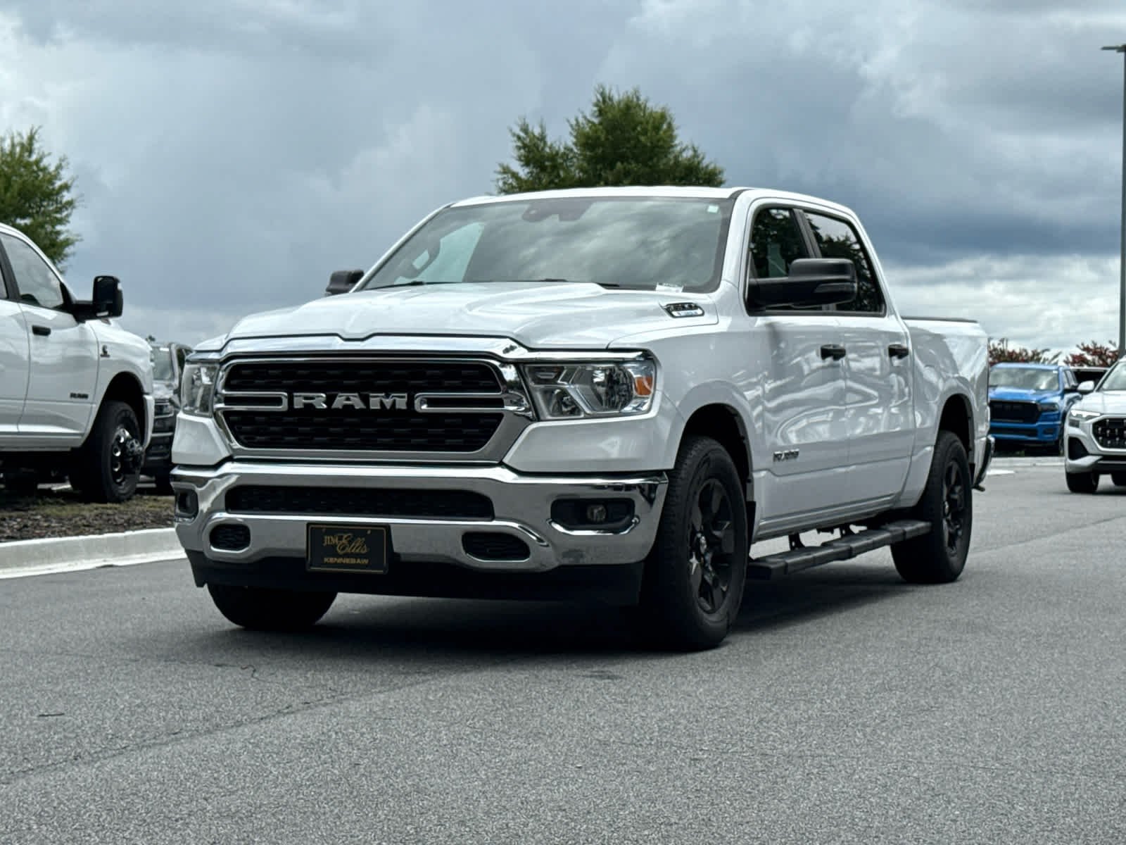 Used 2023 Bright White Clearcoat Ram Lone Star image 9