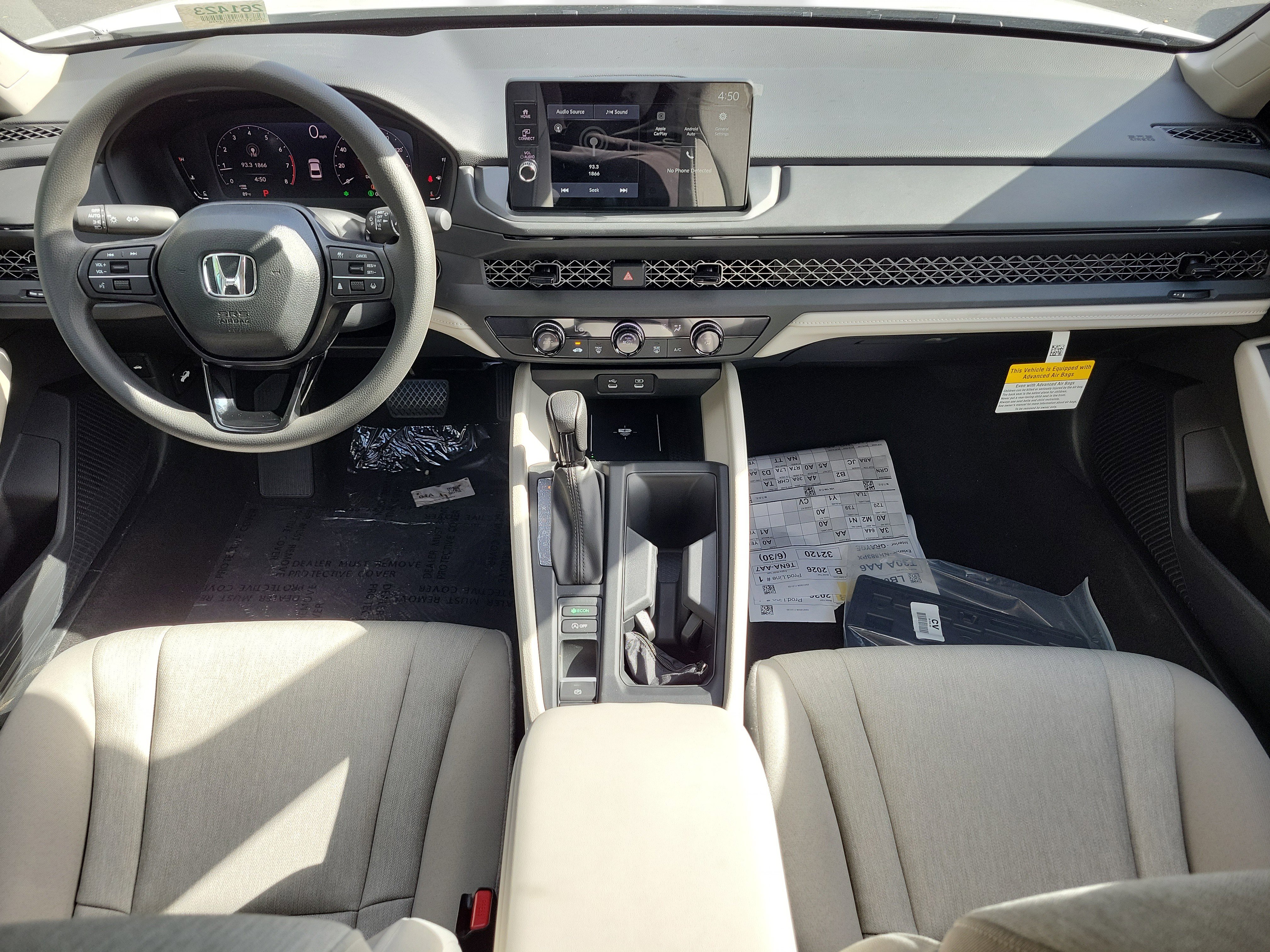 New 2026 Platinum White Pearl Honda LX image 14
