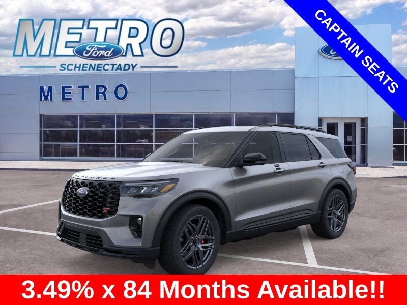 New 2026 Carbonized Gray Metallic Ford ST image 2