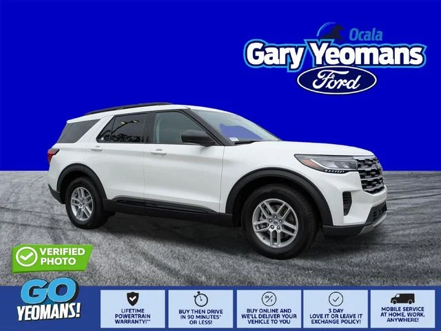 New 2026 Star White Metallic Tri-Coat Ford Active image 1