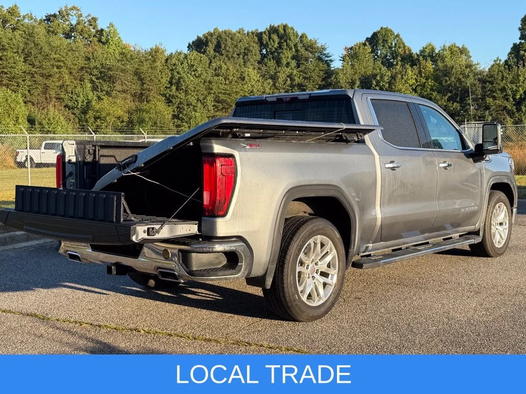 Used 2021 SATIN STEEL METALLIC GMC SLT image 3