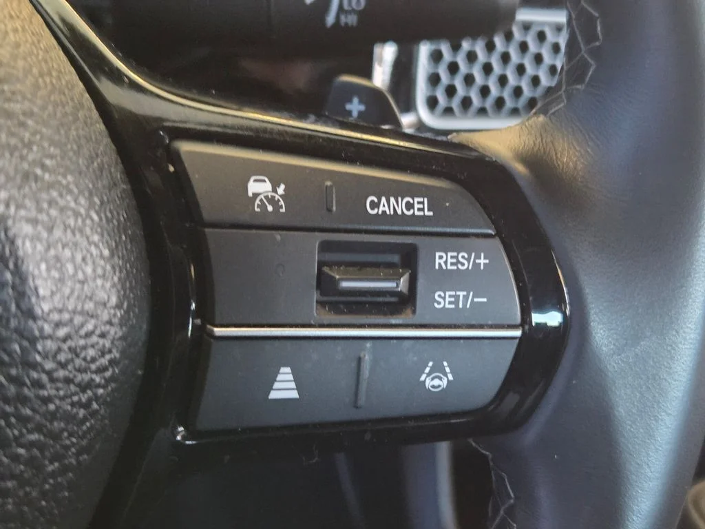 Certified Used 2025 Crystal Black Pearl Honda 4D SPORT image 32