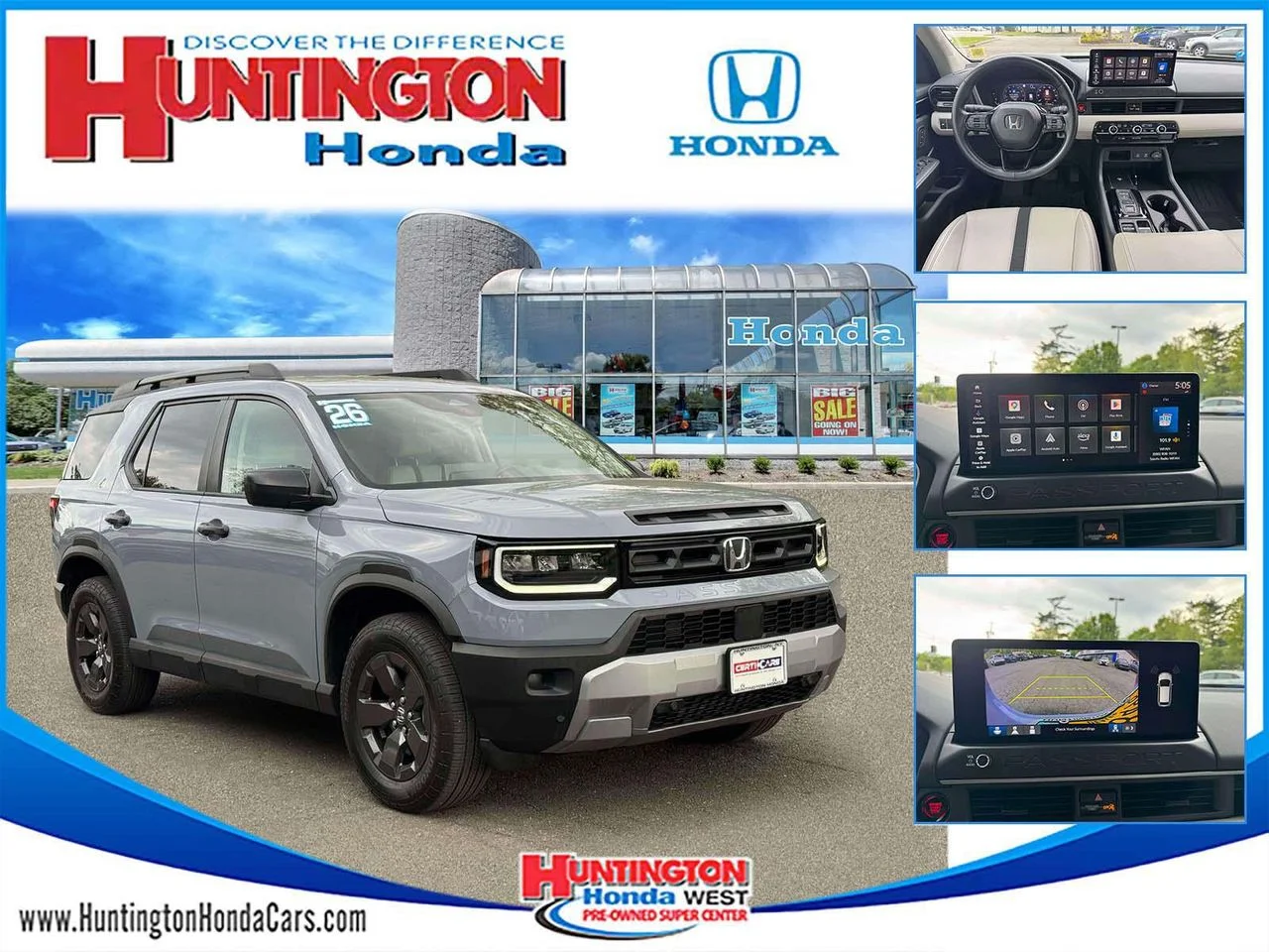 2026 Honda Passport 3.5 RTL Towing 4WD Auto's photo