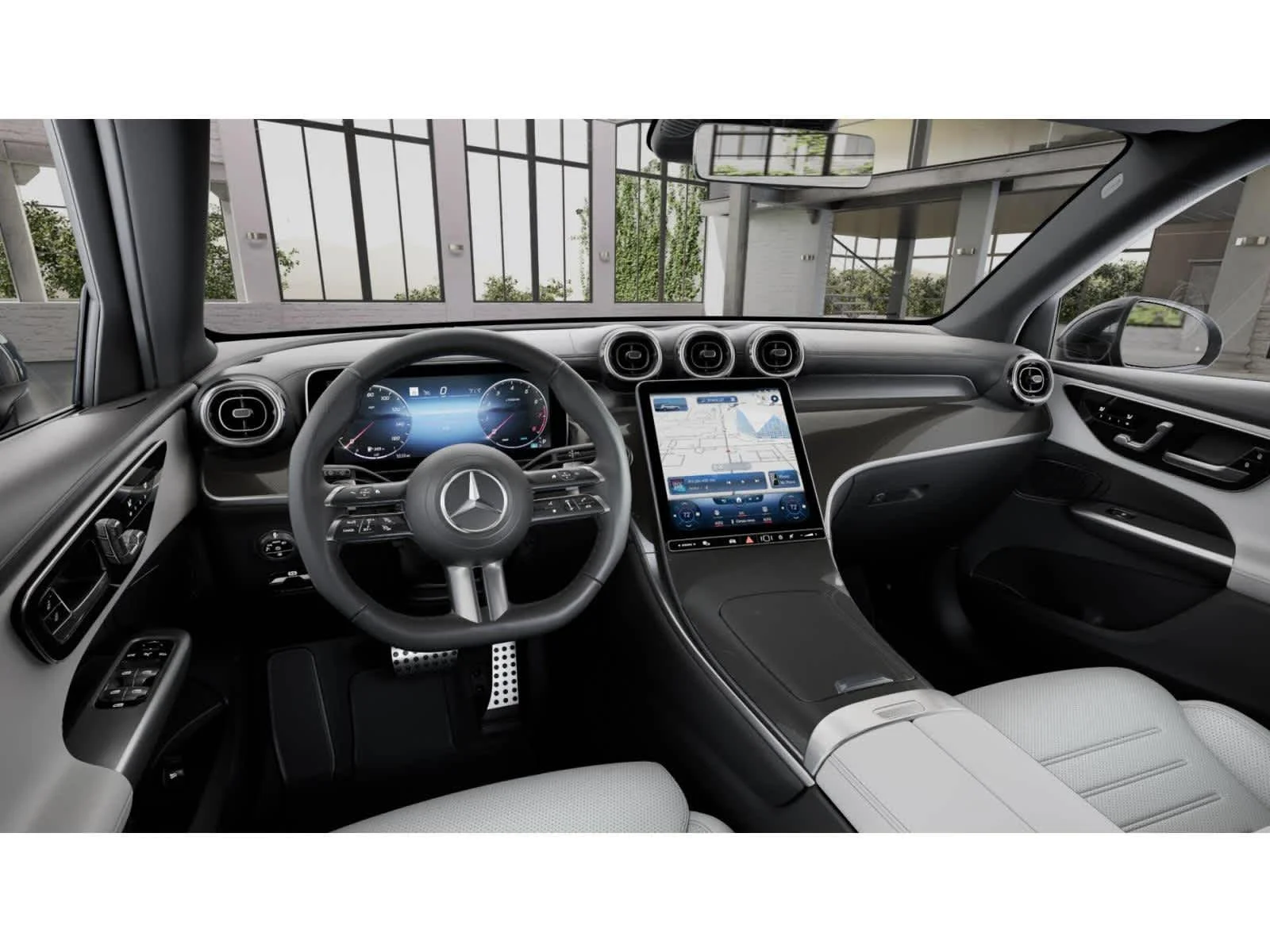 Used 2026 Graphite Grey Metallic Mercedes-Benz GLC 300 image 2