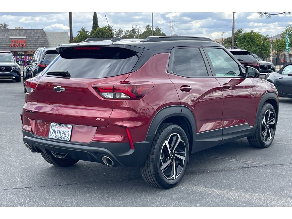 Used 2023 CRIMSON METALLIC Chevrolet RS image 7
