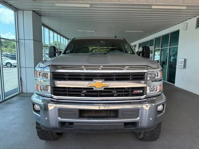 Used 2015 SILVER ICE METALLIC Chevrolet LTZ image 2