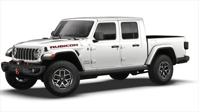 New 2026 Bright White Clear-Coat Exterior Paint Jeep Rubicon X image 27
