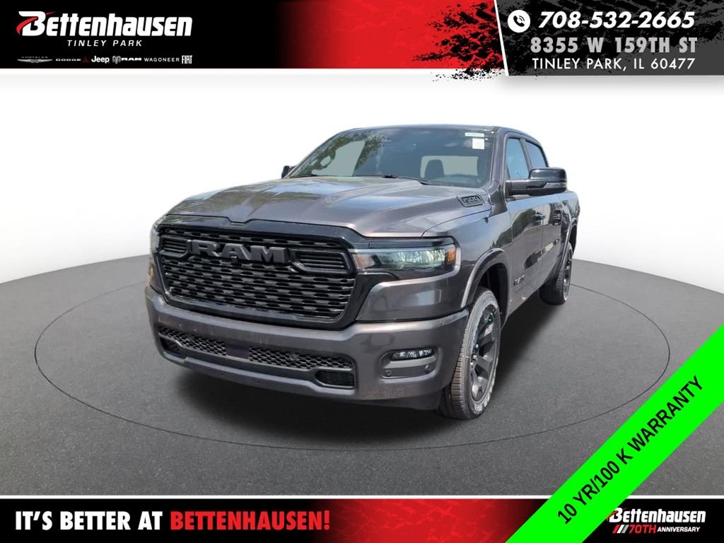 New 2026 Granite Crystal Metallic Clear-Coat Exterior Paint RAM Big Horn image 13