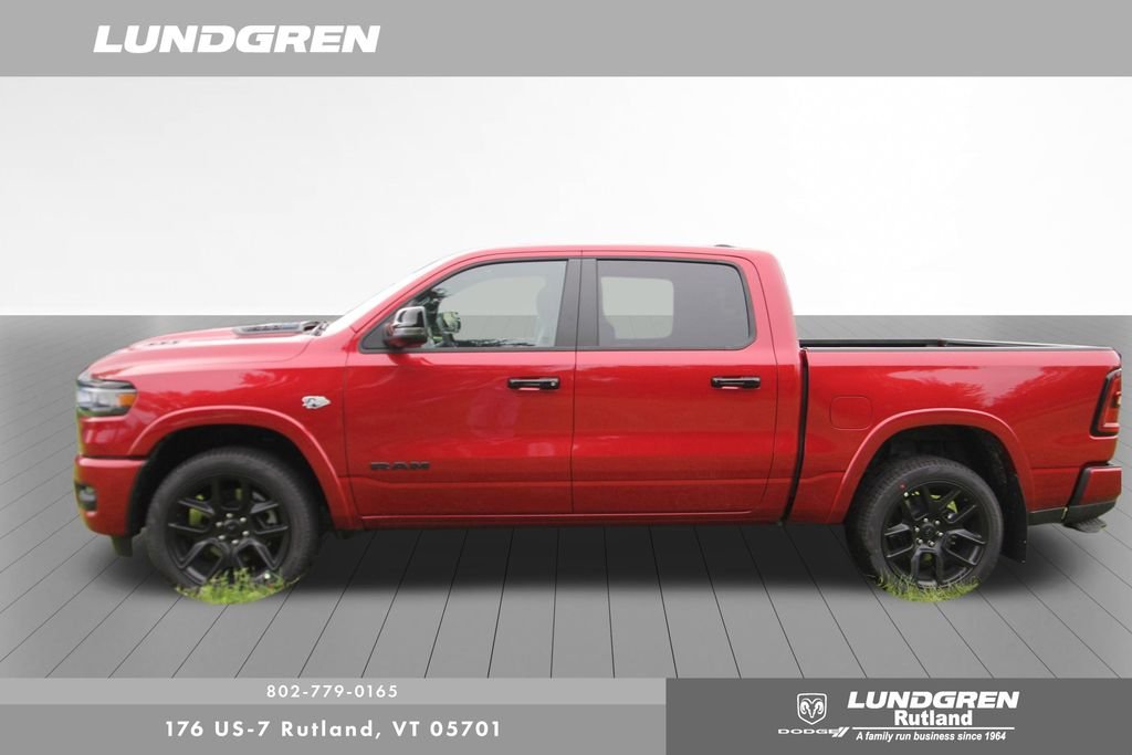 New 2026 Molten Red Pearl-Coat Exterior Paint RAM Laramie image 3