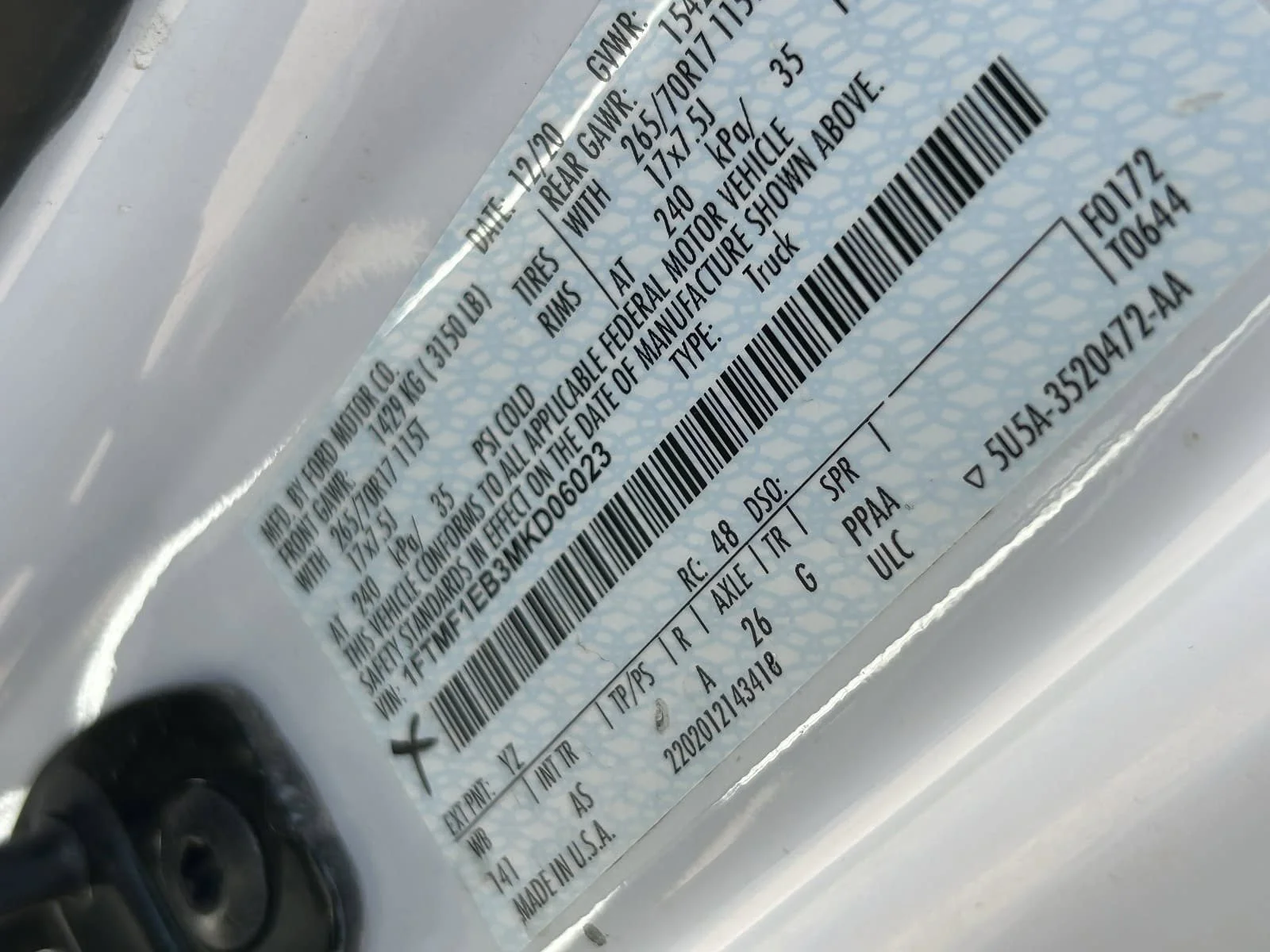 Used 2021 Oxford White Ford XL image 37