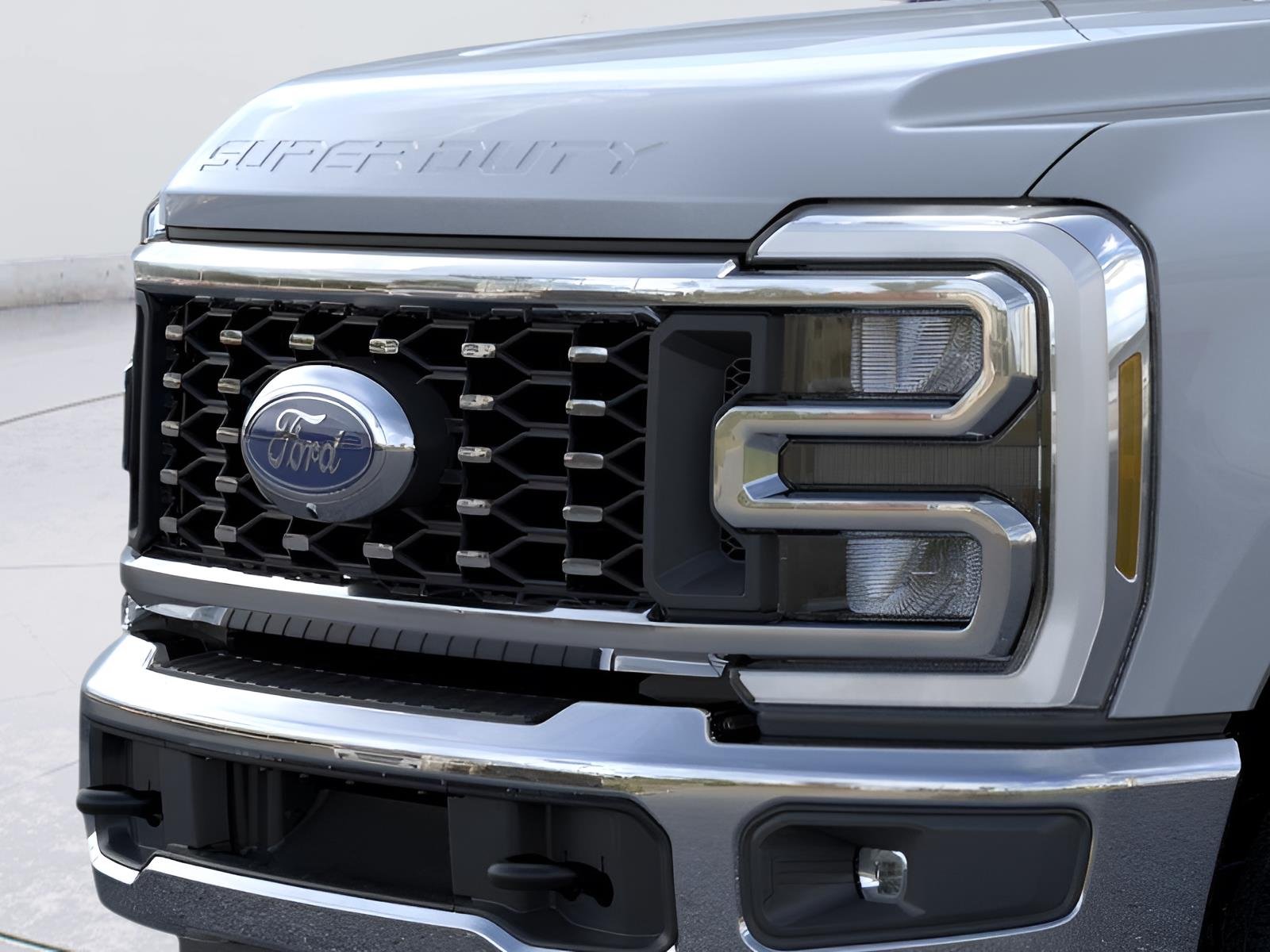 New 2026 Glacier Gray Metallic Tri-Coat Ford F-350® Lariat® image 17