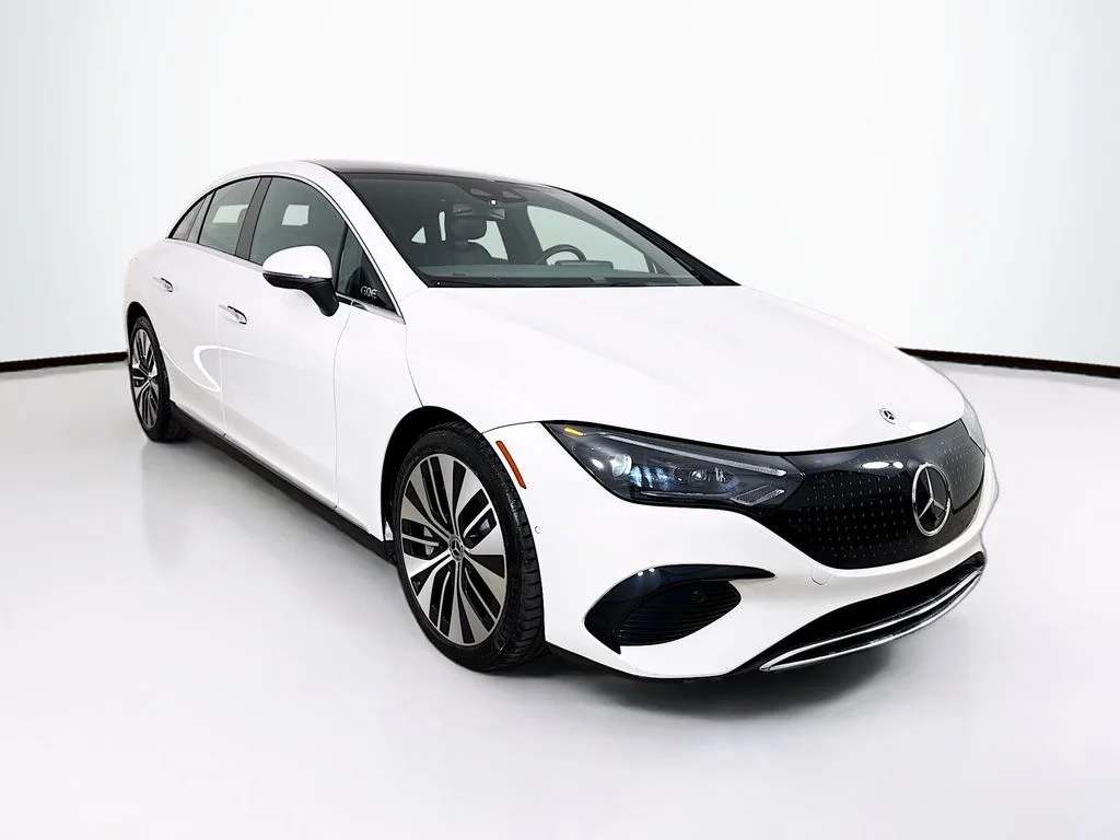 Used 2024 White Mercedes-Benz 350 Sedan image 1