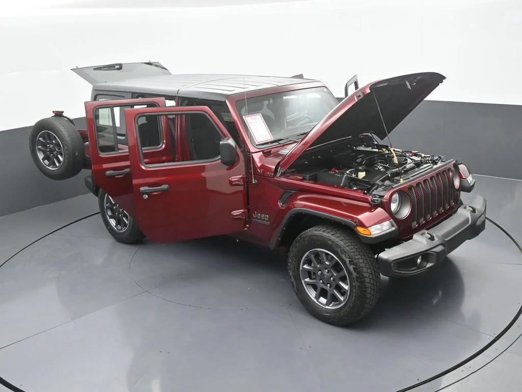 Used 2021 Snazzberry Pearlcoat Jeep Unlimited Sport S image 69