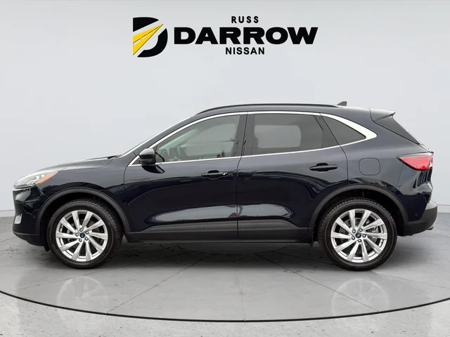 Used 2021 Blue Ford Titanium image 2