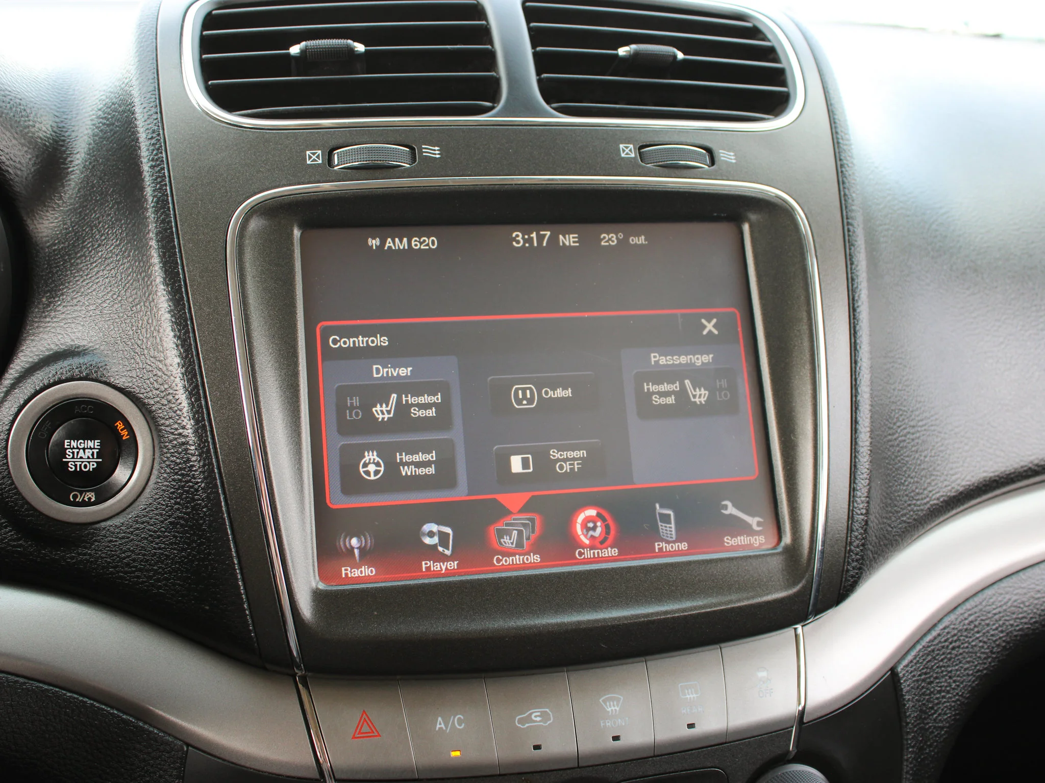 Used 2017 Grey Dodge Crossroad * No Accidents | Heated Seats | V6 | Remote Start | Alpine image 22