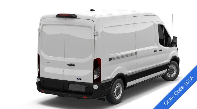 New 2027 Oxford White Ford Cargo Van image 3