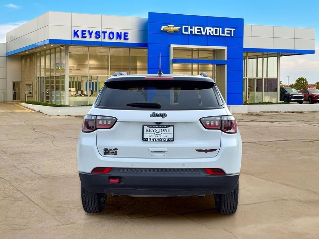 Used 2025 White Jeep Trailhawk 4x4 image 6