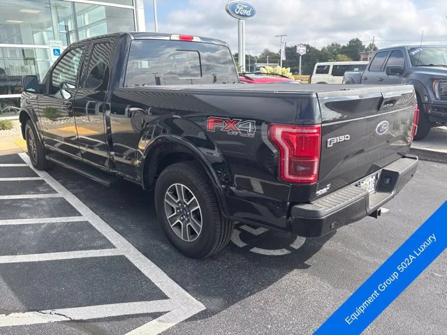 Used 2016 Shadow Black Ford Lariat image 4