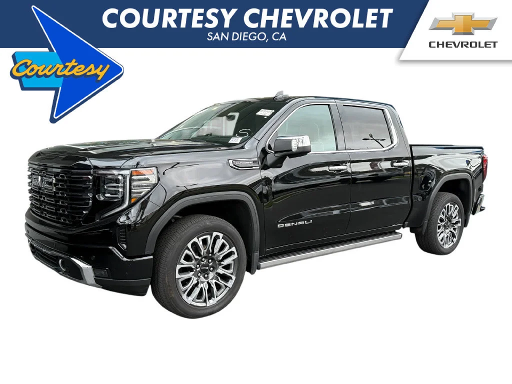 Used 2025 Onyx Black GMC Denali Ultimate image 1