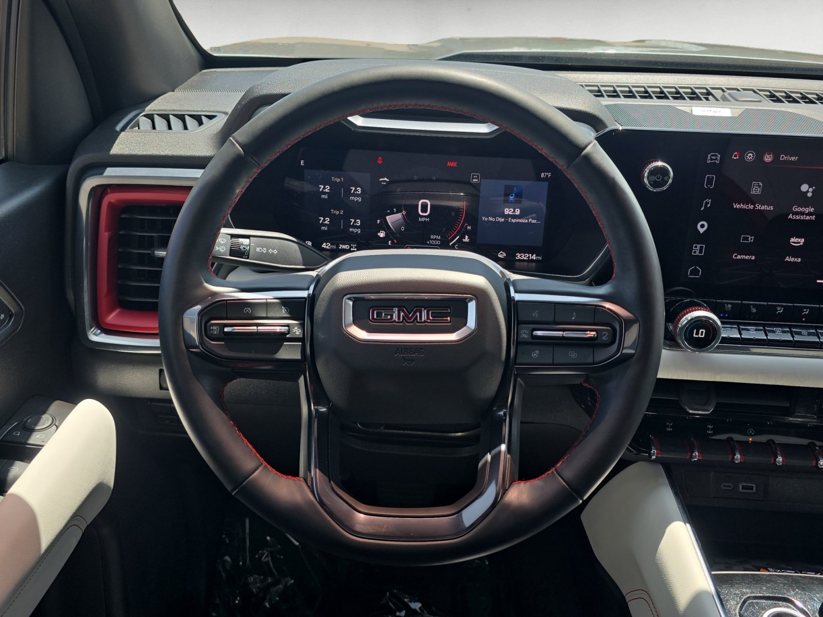 Used 2024 Sterling Metallic GMC 4WD AT4X image 11