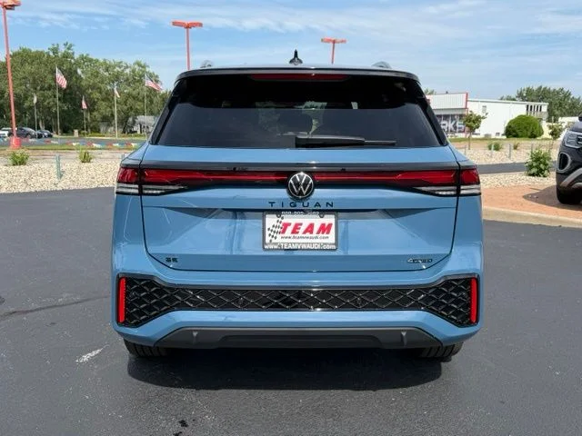 New 2026 Monterey Blue Pearl Volkswagen 2.0T SE R-Line Black image 4