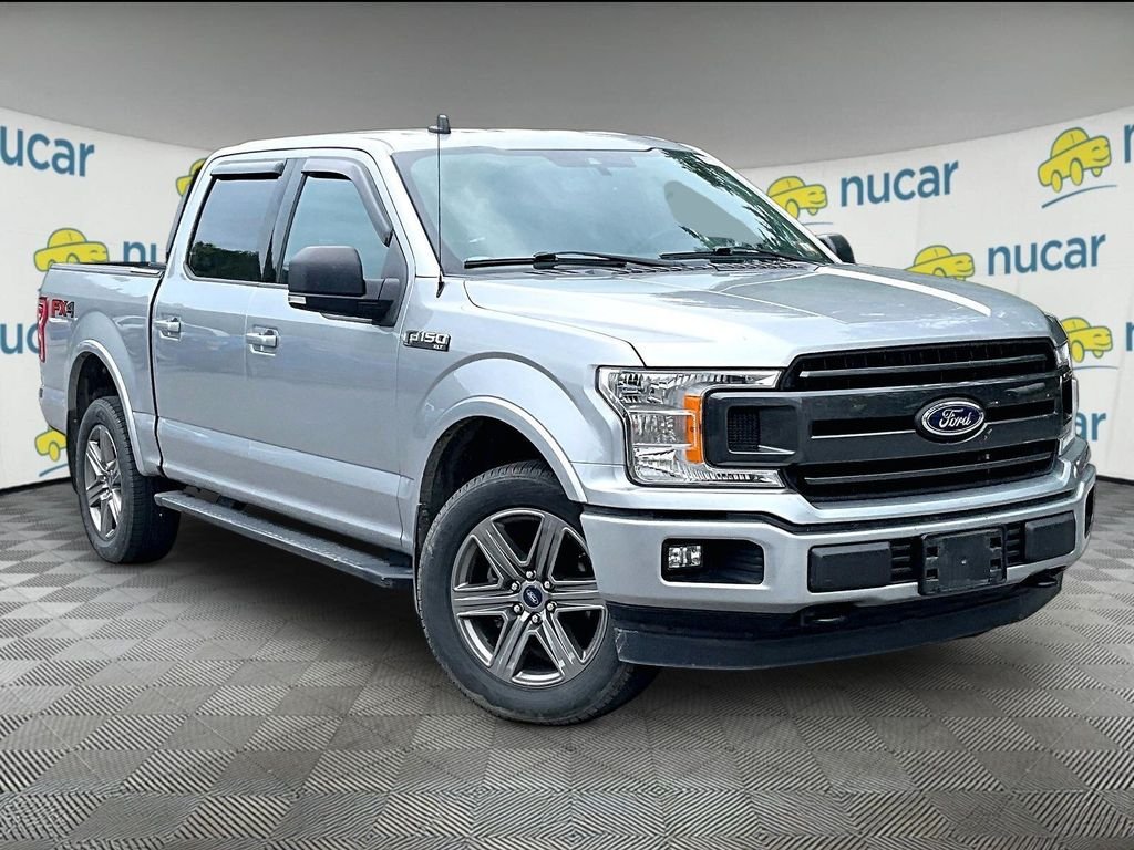 Used 2020 Silver Metallic Ford XLT image 1