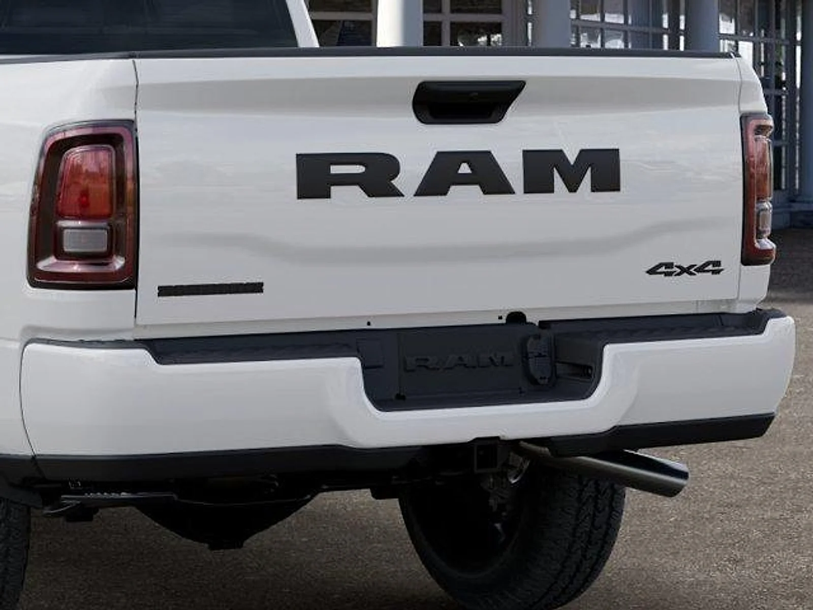 New 2026 Bright White Clearcoat RAM Big Horn Crew Cab 4x4 6
