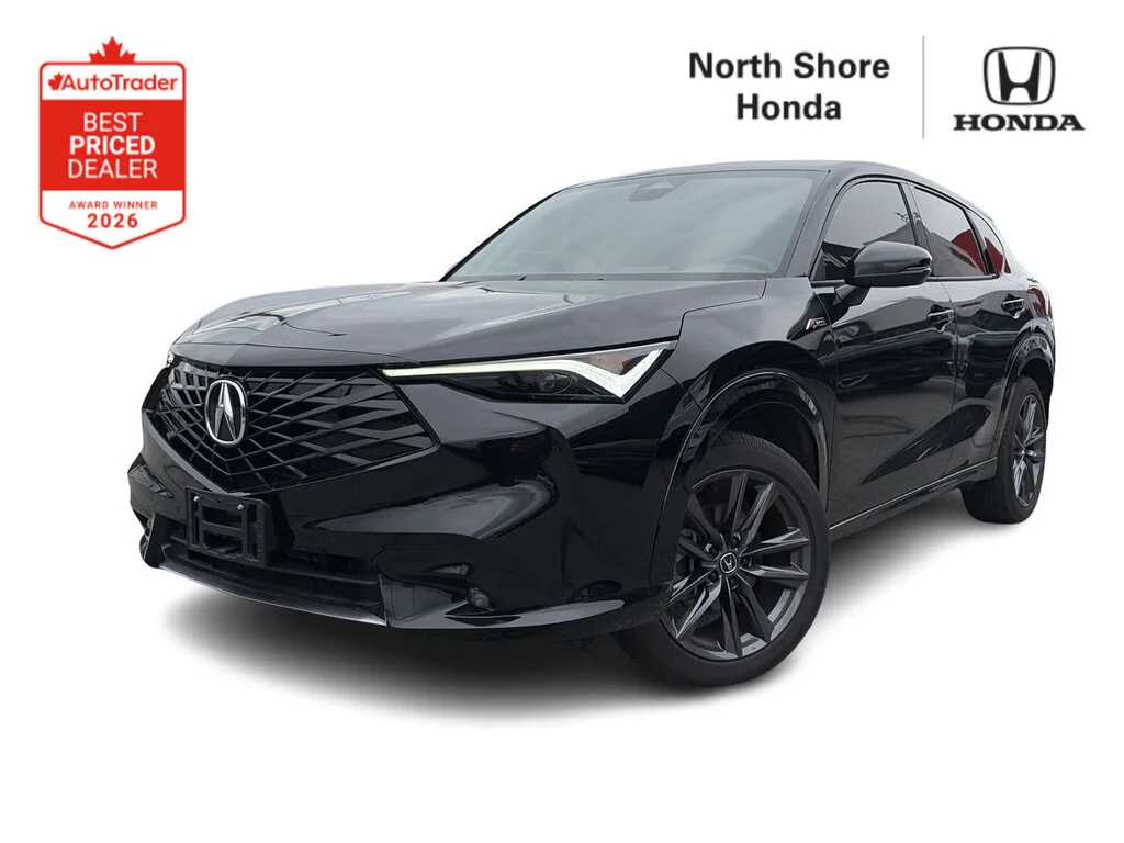 Used 2025 Crystal Black Pearl Acura A-Spec Certified Pre-Owned   Clean Title image 1