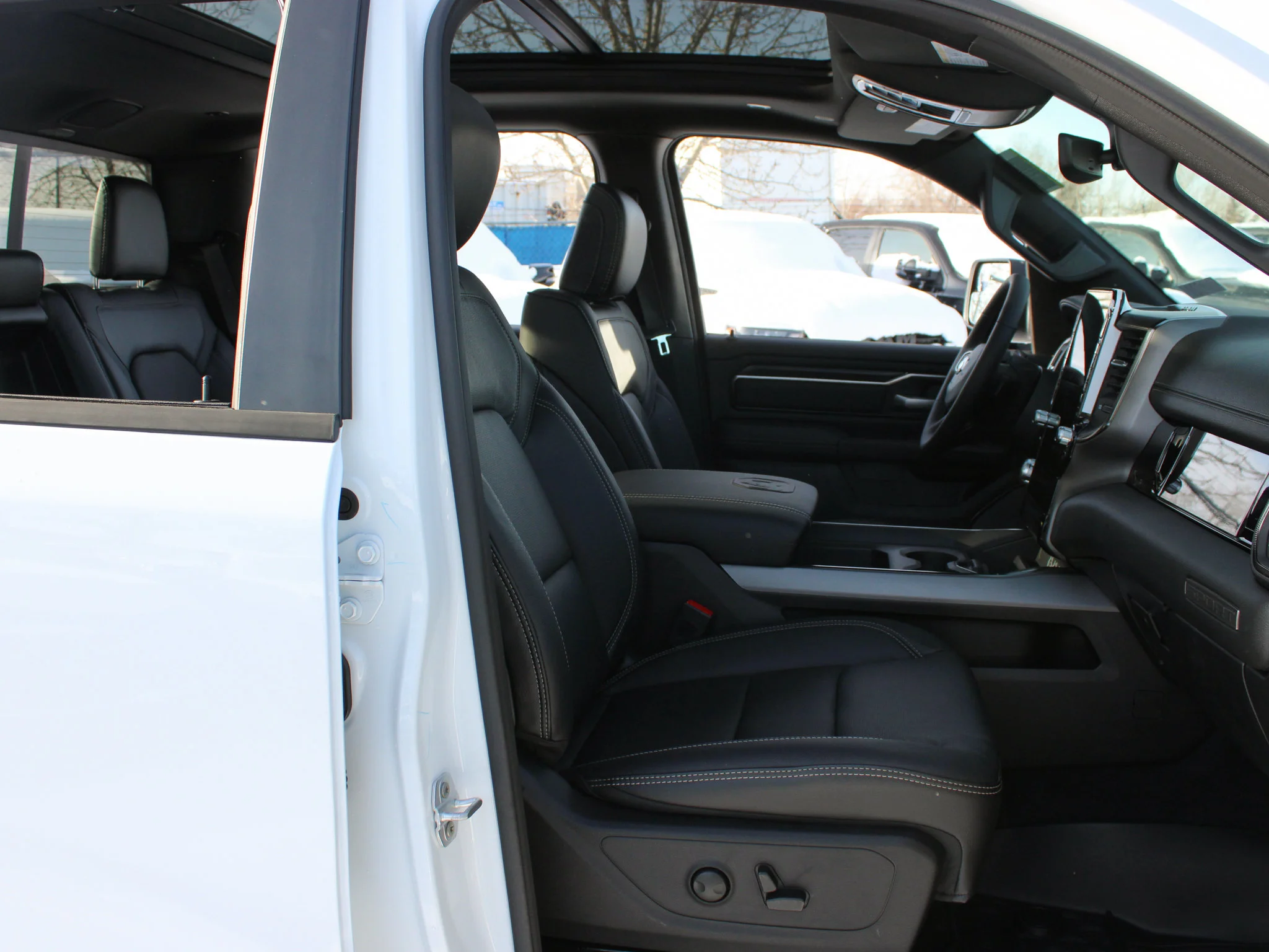 New 2026 White RAM Sport*, 2 Inch Lift, 33 Inch Tires image 14