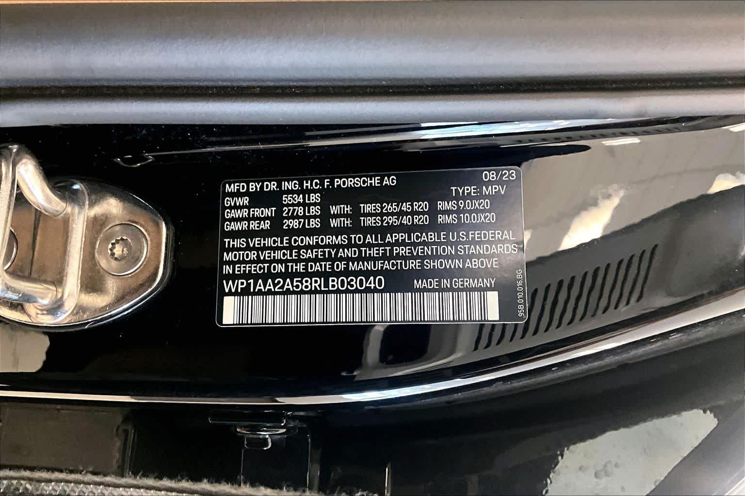 Used 2024 Black Porsche  image 30