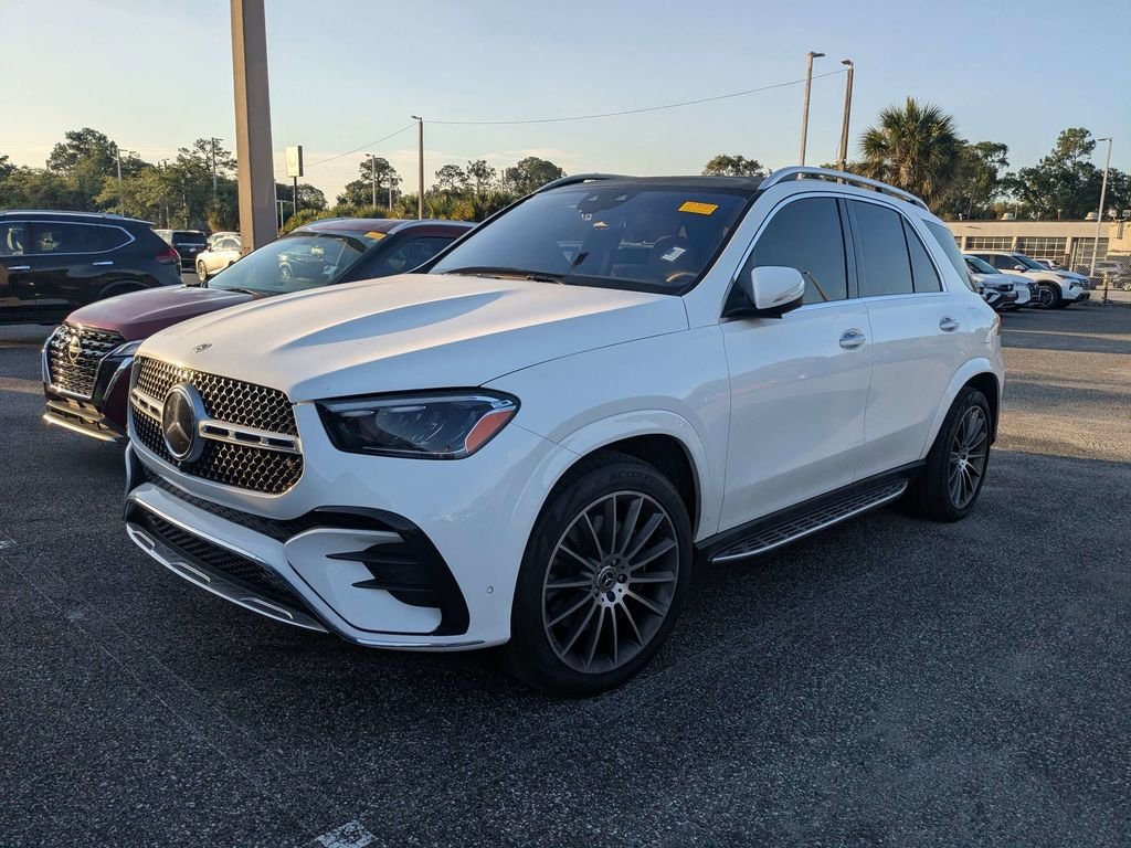 Used 2024 White Mercedes-Benz GLE 450e image 2