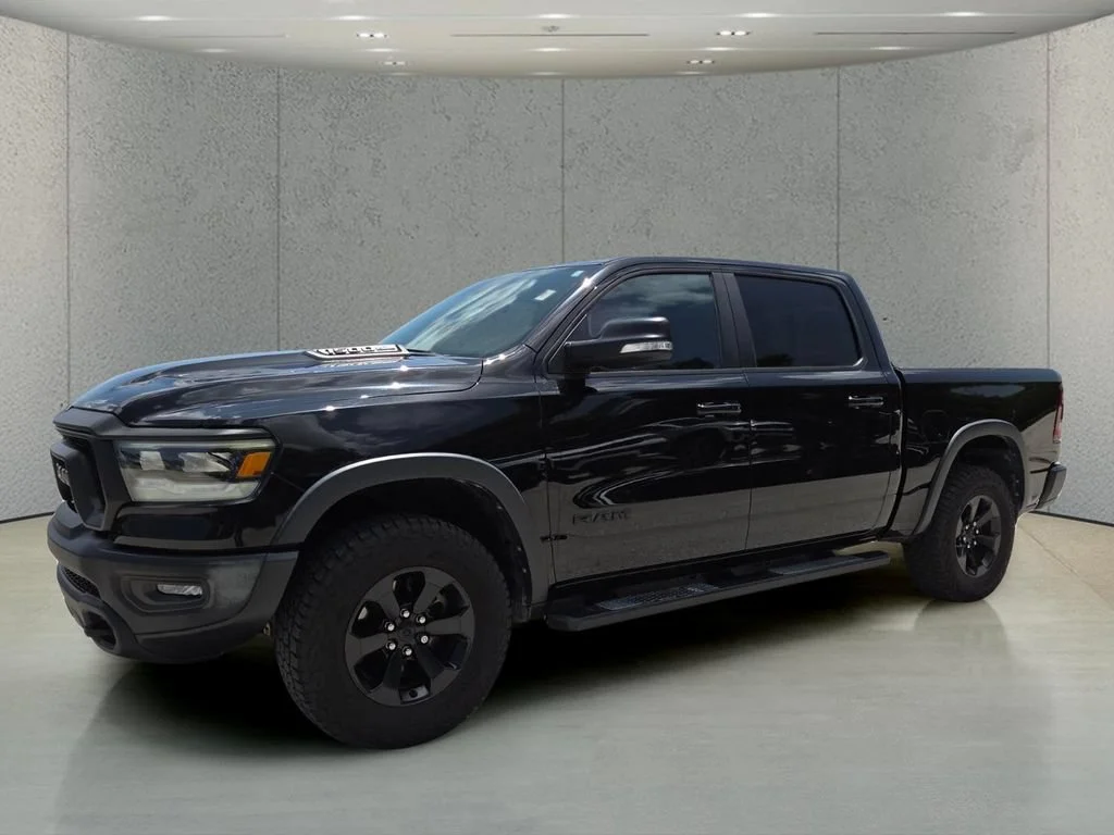 Used 2021 Diamond Black Crystal Pearlcoat Ram Rebel image 10