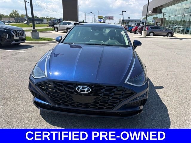 Certified Used 2021 Blue Hyundai Limited image 4