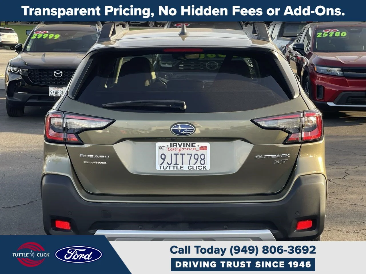 Used 2024 Autumn Green Metallic Subaru Limited XT image 14
