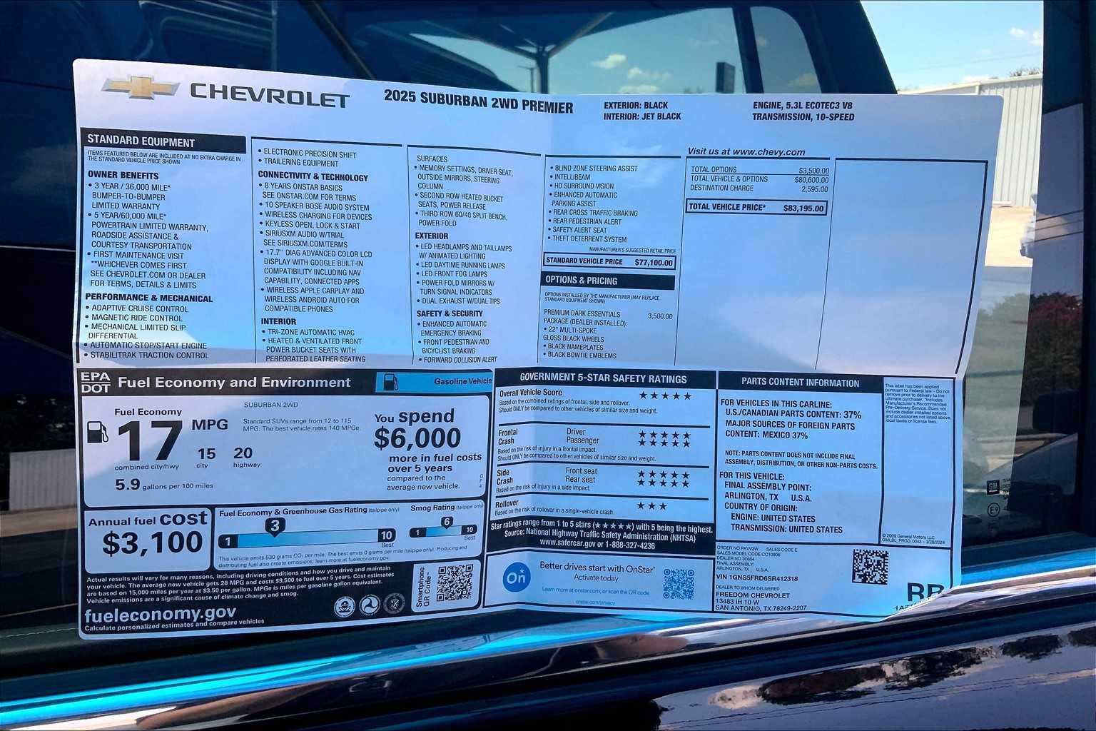 Used 2025 Black Chevrolet Premier image 18